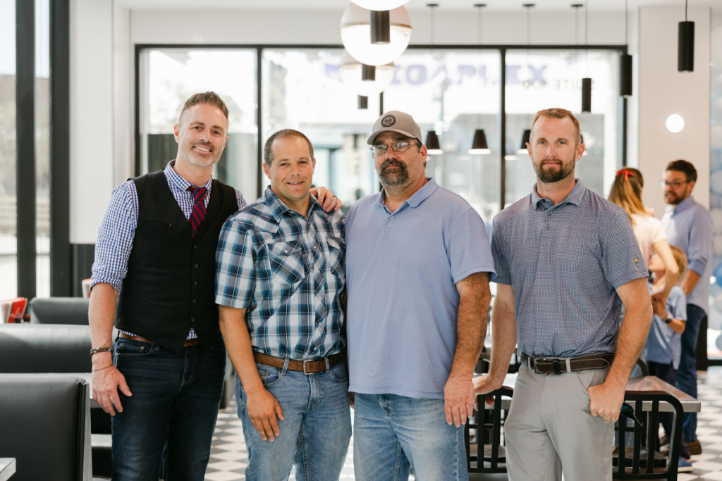DOJO Construction team at Hires Big H restaurant after tenant improvement completion
