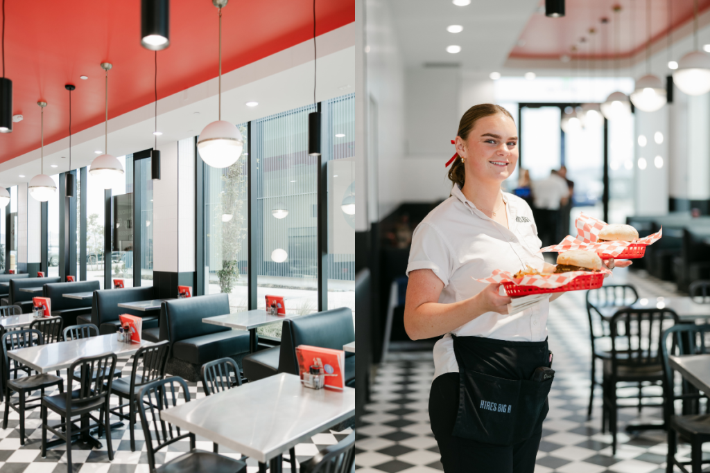 Grand opening of Hires Big H restaurant in Daybreak, UT
